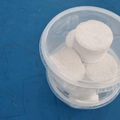 Pastilha para tratamento de agua consumo humano
